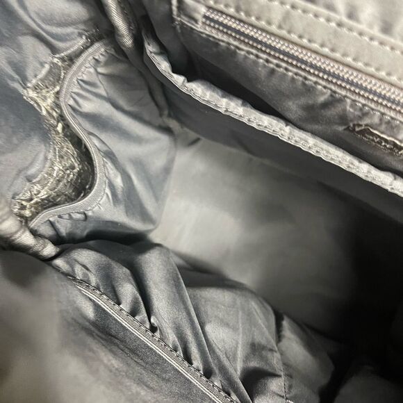 Freshly Picked Diaper Bag convertible backpack Synthetic Gray brass hardwares. - Picture 10 of 15